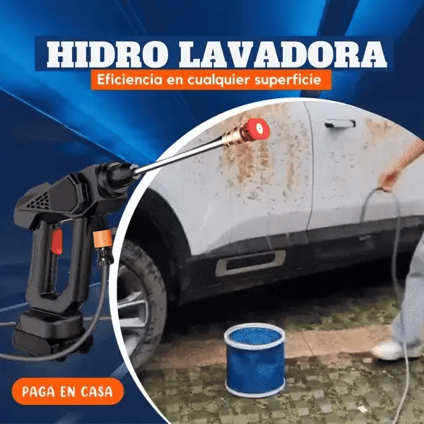 HydroMax - Hidrolavadora Inalambrica + 🎁 Regalo Gratis (50% OFF SOLO HOY)