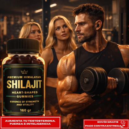 Shilajit Testosterona + Durar mucho más tiempo en la cama.