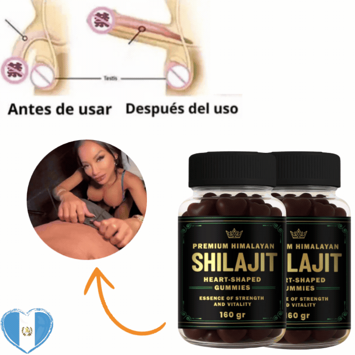Shilajit Testosterona + Durar mucho más tiempo en la cama.